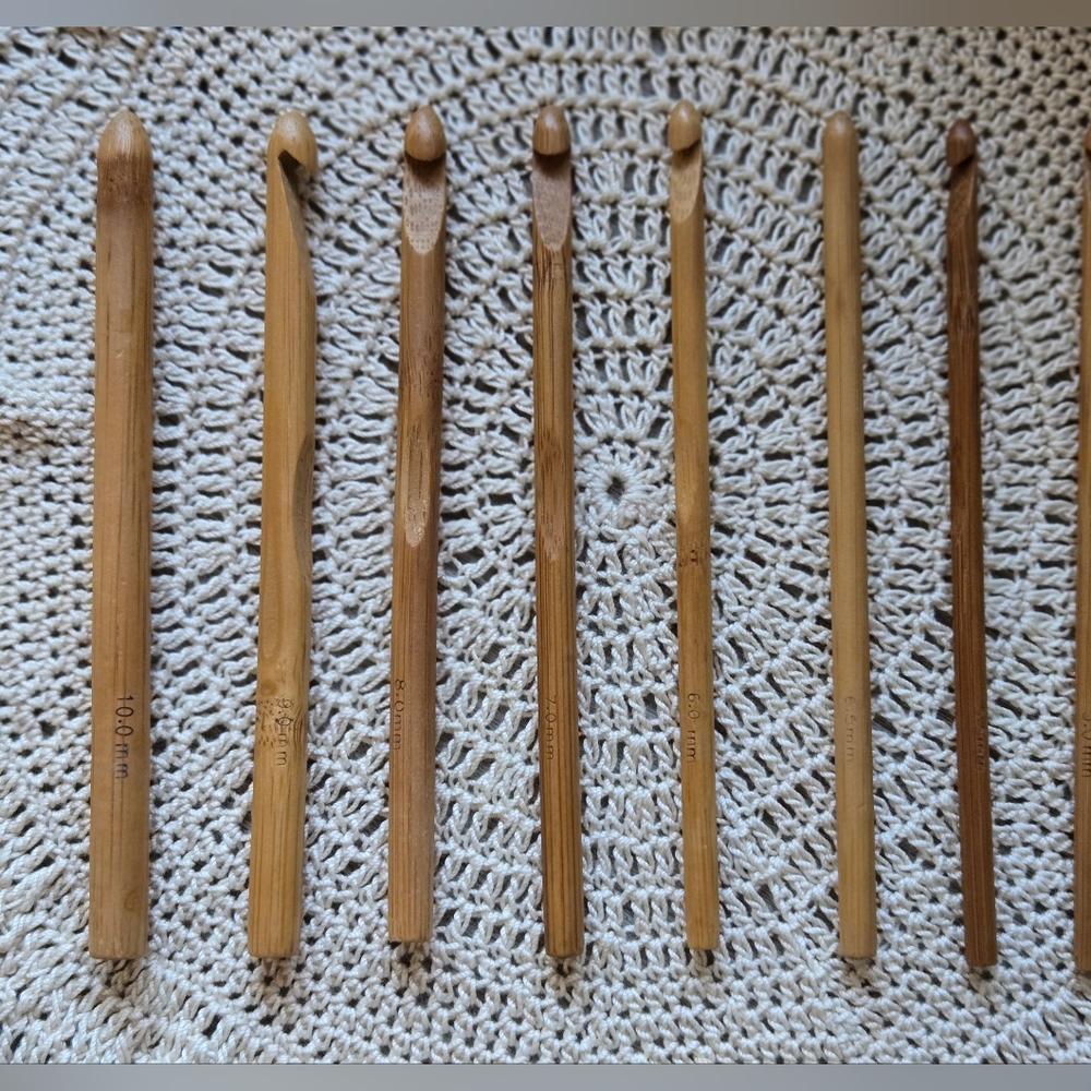Wooden Crochet Hook | Different Sizes
